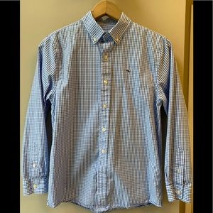 Boys Vineyard Vines Whale Shirt Button Down